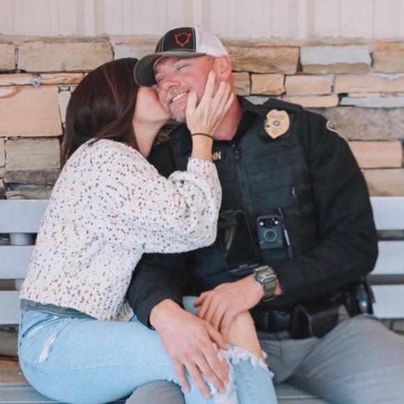 chunky confetti knit balloon sleeve sweater - Picture 2 of 4